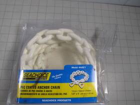 44421 Seachoice Products Pvc Coated Anchor Chain 1/4 Inch X 4ft New