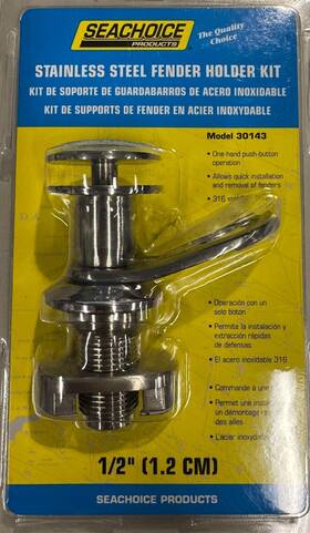 50-30143 Seachoice Stainless Steel Fender Holder Kit Model 30143