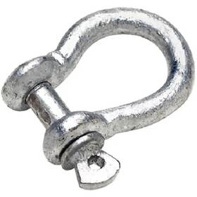 50-43140 Seachoice 1 Inch Galvanized Anchor Shackle For Boats - 44 000 Lbs Breaking Strength