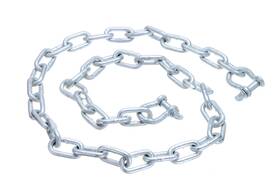 50-44121 Seachoice Galvanized Anchor Lead Chain 1/4 Inch X 4 Ft