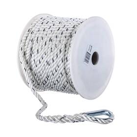 50-47721 Seachoice Boat Anchor Line Rope 3strand Twisted