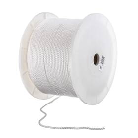 50-48001 Seachoice Boat Tie Down Cord White 3/16 Inch X 1 000 Ft. 600 Lbs. Tensile