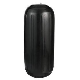 50-79151 Seachoice 8 Inch X 20 Center Hole Black Inflatable Vinyl Fender For Boats