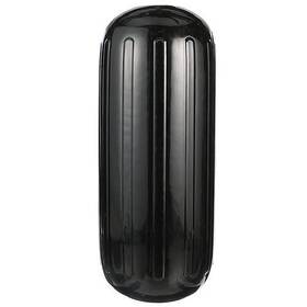 50-79161 Seachoice 1 Pack 10 Inch X 25 Center Hole Black Inflatable Vinyl Fenders For Boats