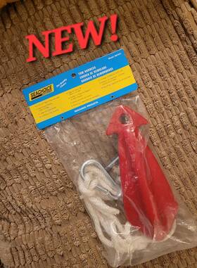 86701 Seachoice 8ft Boat Kayak Water Rescue Tow Rope Harness And Float New 1 000lb