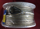 42361 Seachoice Anchor Line 1 2 White Gold 100 Braided Nylon