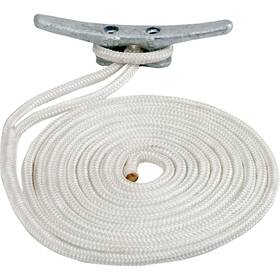 302116035wh-1 Seadog Sea-dog Double Braided Nylon Dock Line - 5/8 Inch X 35ft