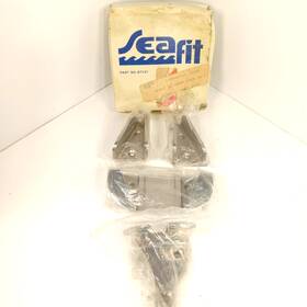 87121 Seafit Stainless Steel Anchor Chocks Deck Mount Vintage Nos #87121 Marine Boat