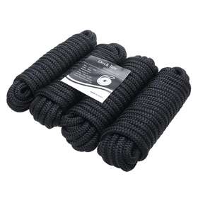 Ab-0057-04 Searqing Dock Lines Marine Grade 4pcs 1/2 Inch X 25ft Mooring Ropes With 12 Eyelet