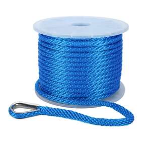 Ab-1174 Searqing 3/8 Inch X 150 Feet Solid Braid Mfp Anchor Rope High Strength Line