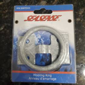 50072353 Seasense Marine Dock Galvanized Mooring Ring 2-inch Set Of 2