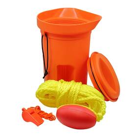 50074115 Seasense Boat Bailer Safety Kit Inch Dry Storage For Essential Emergency Gear 1.5liters In
