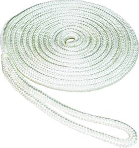 Seasense 737765132102 3/8x15 D Braid Dockline Wht