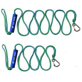 3m-tow Shaddock Fishing Jlzh-10mm 2.1m Tow Rope Pwc Boat Docking Lines 2pack Heavy Duty Braided Line Marine