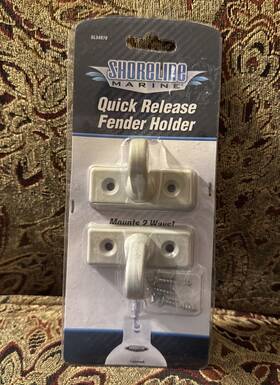 Sl34878 Shoreline Marine Quick Release Fender Holder Heavy Duty Corrosion Free