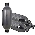 Sky1389 Best Choice Products Ribbed Marine Boat Fender Black Vinyl Bumpers
