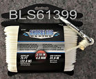 Sl-91067 Shoreline White Solid Braid Nylon Ft Boat Marine Anchor Line