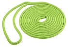 Sl91636 Shoreline Marine Double Braid Polyester Dock Line Neon Green