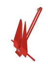 669-6-rd Slip Anchor Red - 669-6- Ring Greenfield Pounds 5 Style