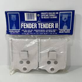 166-393 Smiley S Smileys Fender Tender Ii - Pair Clips To Rails Lifelines Or Cleats