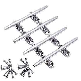 Cleat316 Sunoom Boat Dock Stainless Steel Open Base 4 Inch Deck Cleatsmooring Access