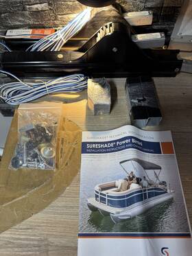 861676 Sureshade 2 Power Pontoon Bimini Top Actuators