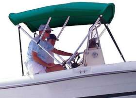 Survivor Marine Products 040011420497 Bimini Top Fabric Only Hunter Green 4-feet Length X