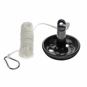 T9t-ean50910dp T-h Marine Mushroom 10lb Vinyl Coated Cast Iron Boat Anchor For Up To 12ft Length