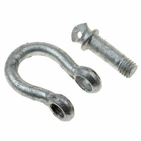 T9t-eha55032dp T-h Marine Single 1650lb Load Cap Galvanized Steel Boat Anchor Shackle