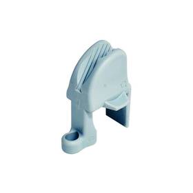T9t-pfac1dp T-h Marine Single Plastic Gray Boat Fender Hanger For Pontoons With 1.25 Inch Rails