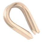 T7637503 Daymark Stainless Steel Light Duty Wire Rope Thimbles 020418204746