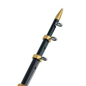 Ot-0441bka15 Taco Metals Ot0441bka1 Tele-outrigger 1-1/8 Black/gold 1