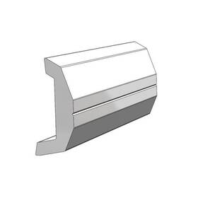 T9a-670bka20d1 Taco Metals Single 20ft Length Black Vinyl 3/4 Inch Thickness Boat Rub Rail