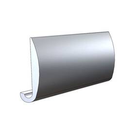 T9a-a110152tal Taco Metals Single 12ft Length Silver Aluminum 1/2 Inch Thickness Boat Rub Rail