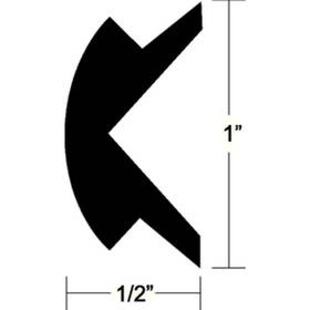 V12-0303whc70-1 Taco Metals Inc. Vinyl Insert 1inx70ft Whc