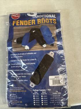 5003 Taylor Made 040011325037 Traditional Fender Boot Blue Pair #5003