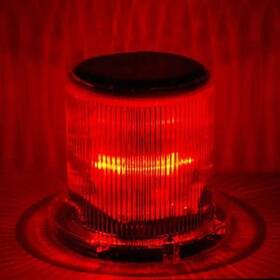 Taylor Made 040011461070 Solar Warning Light Red Led #46107