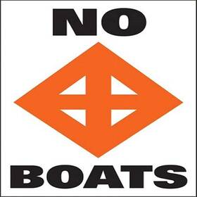 Taylor Made 040011461735 No Boats Buoy Label Pair #46173