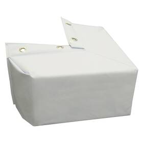 Taylor Made 040011675064 350 - Hull-saver 12 Inch L X 6 H 4 T White Vinyl Corner Mount Dock