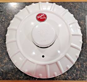 2020108524 Taylor Made Dock Pro Replacement Wheel For 12 Inch Models 1072 And 1073 - White