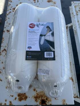 2023136412-ra Taylor Made Boatguard Boat Fender Ribbed 6 Inch Dia X 22 L Pack Of 2