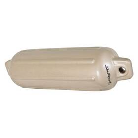 252079sr Taylor Made Storm Gard Searay 5.5 Inch D X 20 L Sand Twin Eye Cylindrical Inflatable Fender