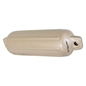 262379sr Taylor Made Storm Gard Searay 6.5 Inch D X 22 L Sand Twin Eye Cylindrical Inflatable Fender