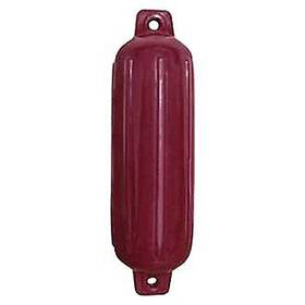 282653 Taylor Made Storm Gard 8.5 Inch D X 27 L Burgundy Twin Eye Cylindrical Inflatable Fender