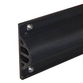 45990 Taylor Made Dock Pro 10 10ft L X 3-1/2 Inch H 1-3/8 T Black Vinyl Side Profile