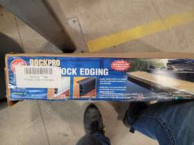 45996 Taylor Made Standard P-shaped Dock Pro - 10ft Coil White