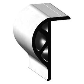 46031 Taylor Made - Dock Pro 10ft L X 3-1/8 Inch H 2 T White Vinyl D-profile