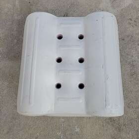 46095 Taylor Made Raft Cushion White 20 Inch X