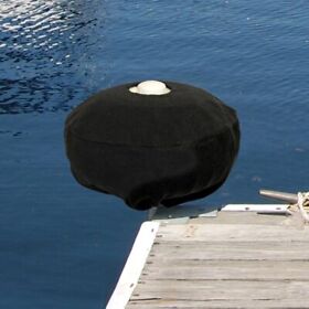 5300b Taylor Made 12inch D Black Acrylic Dock Wheel Cover