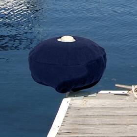 5301n Taylor Made - 18 Inch D Navy Blue Acrylic Dock Wheel Cover